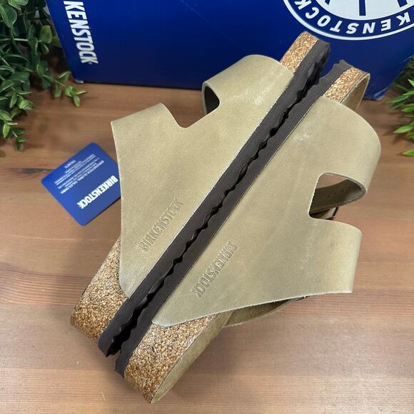 Birkenstock Arizona Oiled Leather Sandals Size 40 US W9/M7 0352201 - Picture 7 of 10